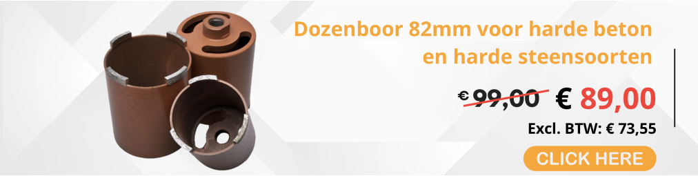 Dozenboor 82mm actie