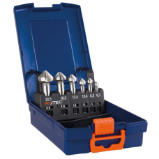 6-delige HSS-G Verzinkfrezen Set Type 400 | 90° in ABS Cassette