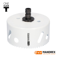 Mandrex Gatzaag Bi-Metaal 102mm M42 + OneClick Adapter