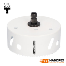 Mandrex Gatzaag Bi-Metaal 121mm M42 + OneClick Adapter