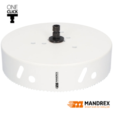 Mandrex Gatzaag Bi-Metaal 200mm M42 + OneClick Adapter