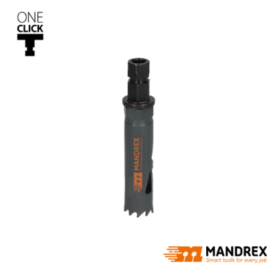 Mandrex all purpose Gatzaag 19mm + OneClick Adapter