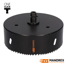 Mandrex Gatzaag Bi-Metaal 140mm M3 + OneClick Adapter