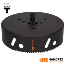Mandrex Gatzaag Bi-Metaal 177mm M3 + OneClick Adapter