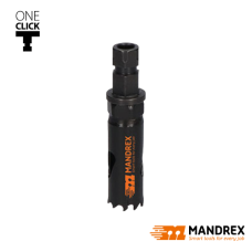 Mandrex Gatzaag Bi-Metaal 19mm M3 + OneClick Adapter