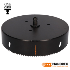 Mandrex Gatzaag Bi-Metaal 210mm M3 + OneClick Adapter