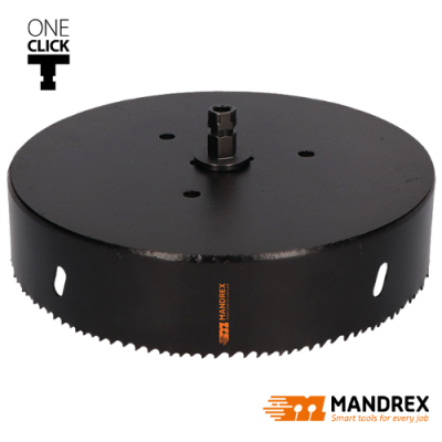 Mandrex Gatzaag Bi-Metaal 210mm M3 + OneClick Adapter