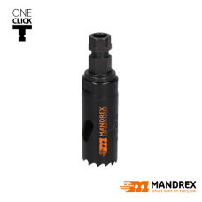Mandrex Gatzaag Bi-Metaal 24mm M3 + OneClick Adapter