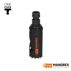 Mandrex Gatzaag Bi-Metaal 25mm M3 + OneClick Adapter