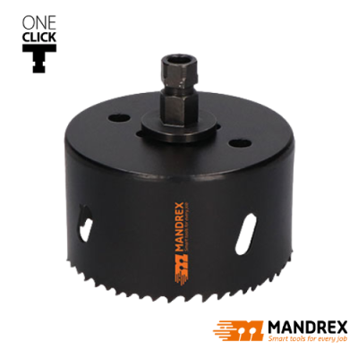 Mandrex Gatzaag Bi-Metaal 86mm M3 + OneClick Adapter
