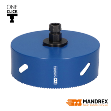 Mandrex Bi-Metaal Gatzaag 102mm M42 Fijnvertand + OneClick Adapter