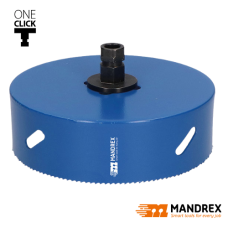 Mandrex Bi-Metaal Gatzaag 114mm M42 Fijnvertand + OneClick Adapter