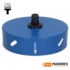 Mandrex Bi-Metaal Gatzaag 127mm M42 Fijnvertand + OneClick Adapter