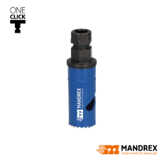Mandrex Bi-Metaal Gatzaag 19mm M42 Fijnvertand + OneClick Adapter