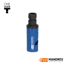 Mandrex Bi-Metaal Gatzaag 20mm M42 Fijnvertand + OneClick Adapter