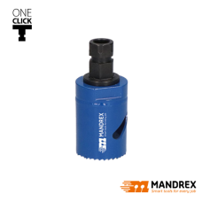 Mandrex Bi-Metaal Gatzaag 29mm M42 Fijnvertand + OneClick Adapter