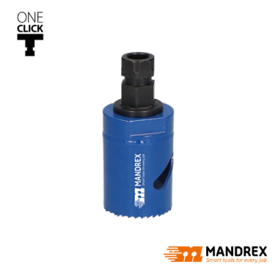 Mandrex Bi-Metaal Gatzaag 29mm M42 Fijnvertand + OneClick Adapter