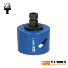 Mandrex Bi-Metaal Gatzaag 57mm M42 Fijnvertand + OneClick Adapter