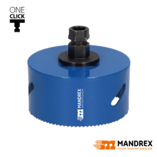 Mandrex Bi-Metaal Gatzaag 73mm M42 Fijnvertand + OneClick Adapter
