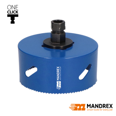 Mandrex Bi-Metaal Gatzaag 83mm M42 Fijnvertand + OneClick Adapter