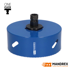 Mandrex Bi-Metaal Gatzaag 92mm M42 Fijnvertand + OneClick Adapter