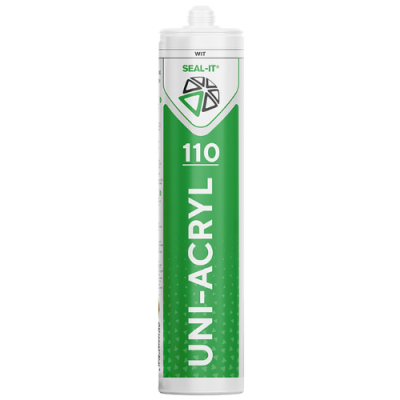 Seal-it 110 UNI-ACRYL acrylaatkit voor binnen – wit 310 ml Seal-it 110 UNI-ACRYL acrylaatkit voor binnen – wit 310 ml
